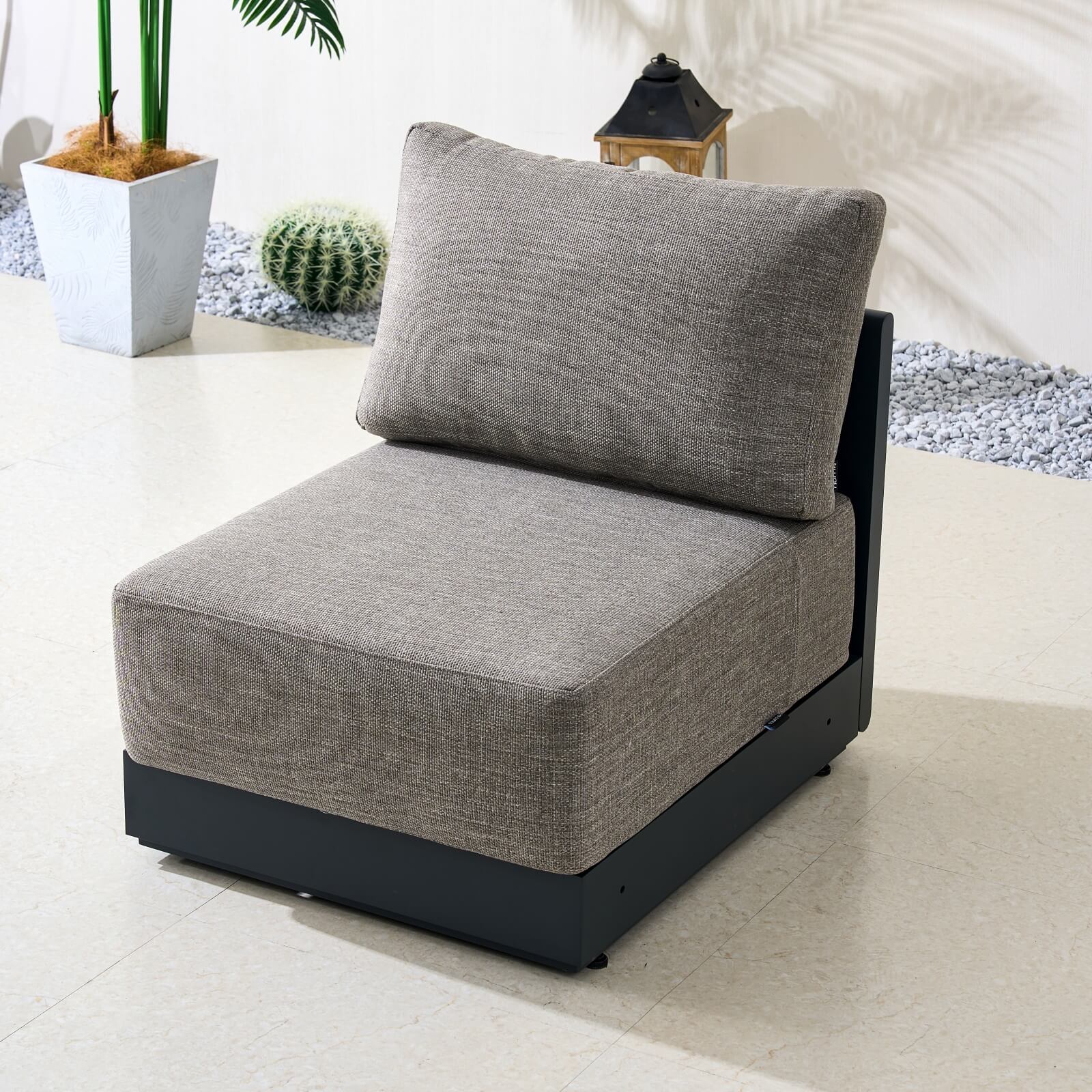 Numa - Style Calma Middle Sofa (PJS - Calma - A2 - MS - GR1 - YT) - Direct Wicker