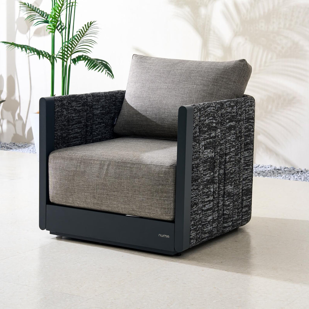 Numa - Style Calma Single Seat Sofa (PJS - Calma - A2 - SS - GR1 - YT) - Direct Wicker