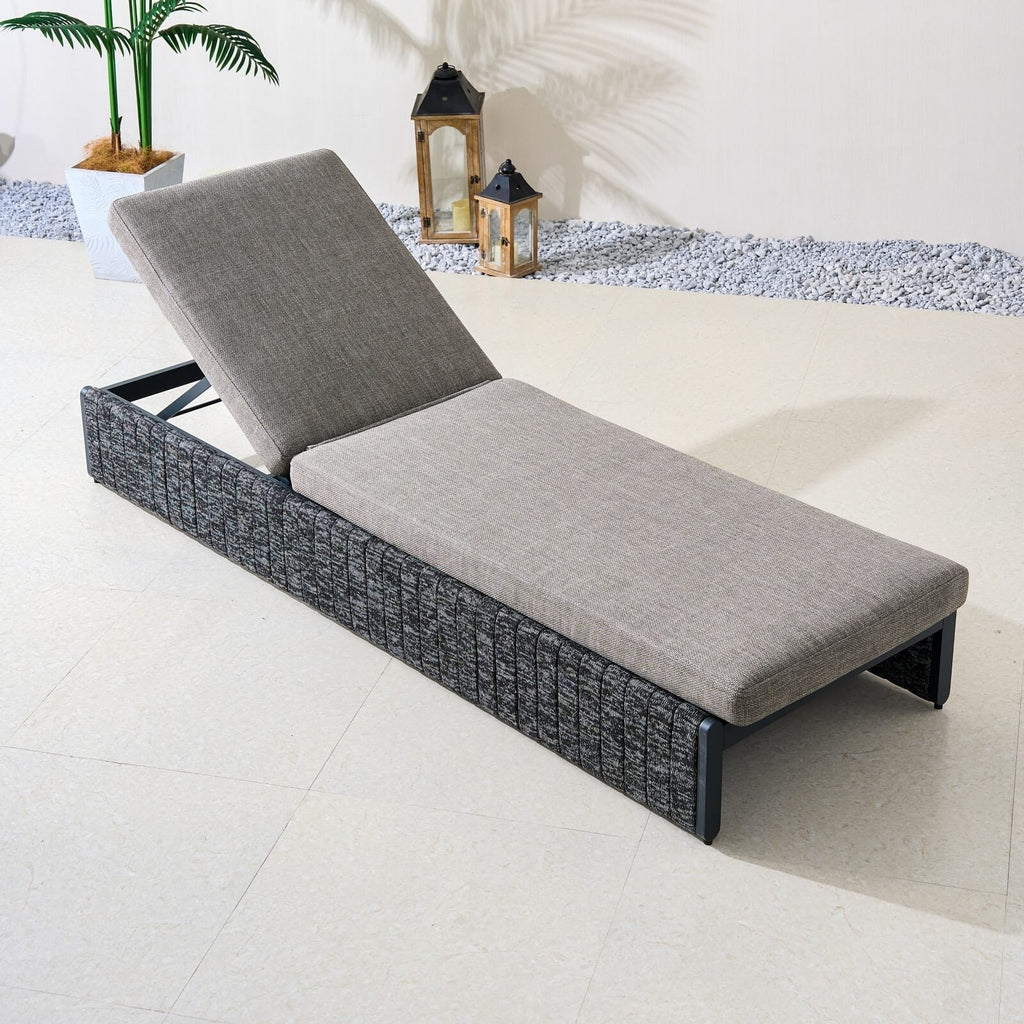 Numa - Style Calma Sun Lounger (PJL - Calma - A2 - SL - GR1 - YT) - Direct Wicker