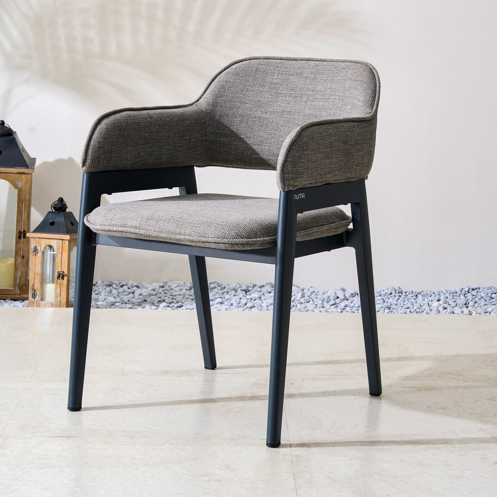 Numa - Style Dining Chair – Set of 2 (PJC - A - DC1 - GR1 - DJ) - Direct Wicker