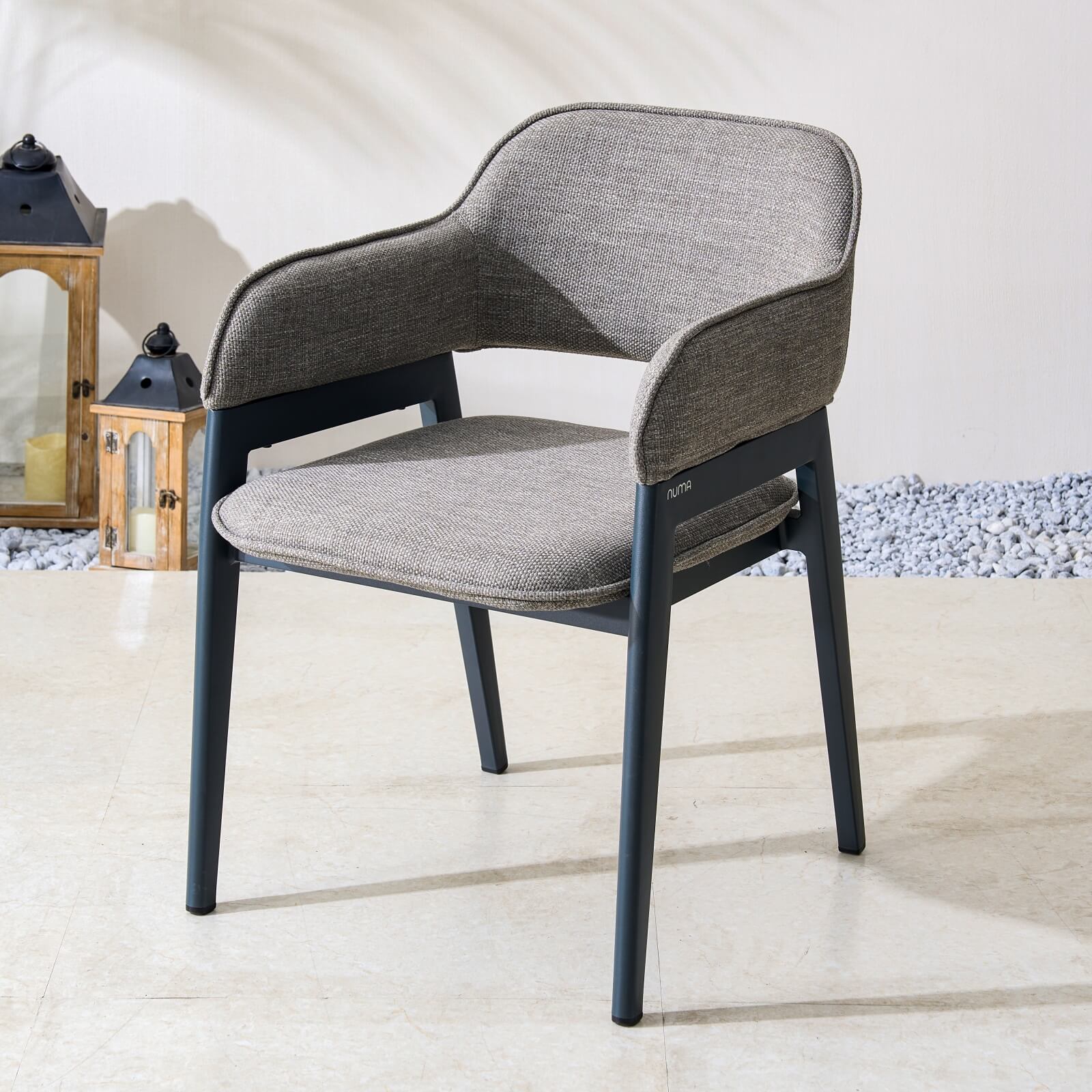 Numa - Style Dining Chair – Set of 2 (PJC - A - DC1 - GR1 - DJ) - Direct Wicker