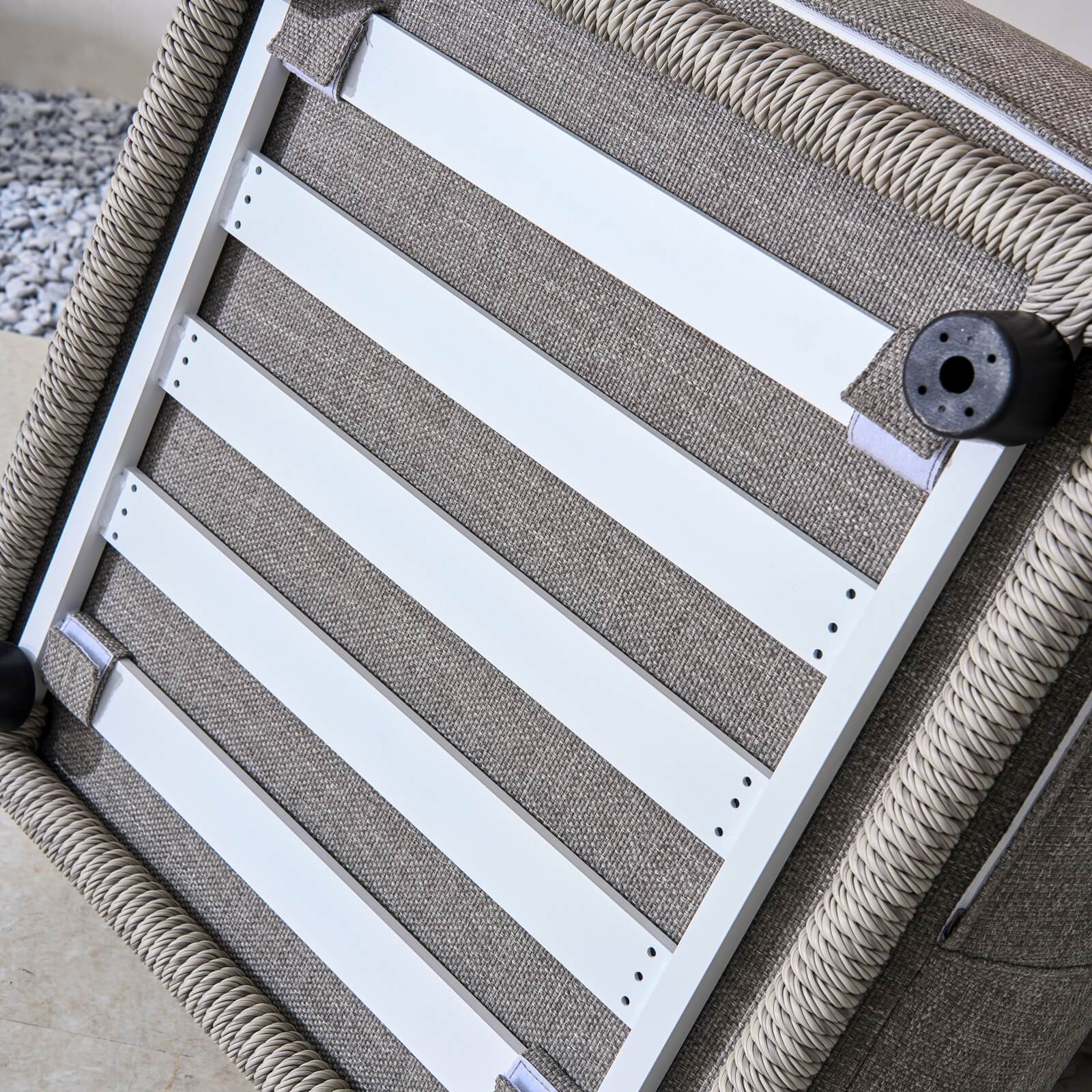 Numa - Style Kepler 2 - Seat Sofa (PJS - Kepler - RA1 - 2SS - GR1 - YT) - Direct Wicker