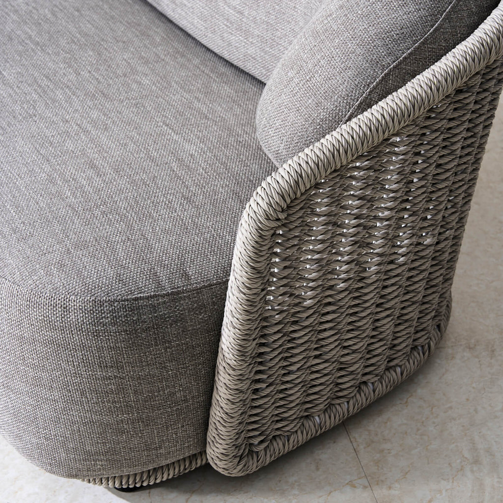 Numa - Style Kepler 2 - Seat Sofa (PJS - Kepler - RA1 - 2SS - GR1 - YT) - Direct Wicker