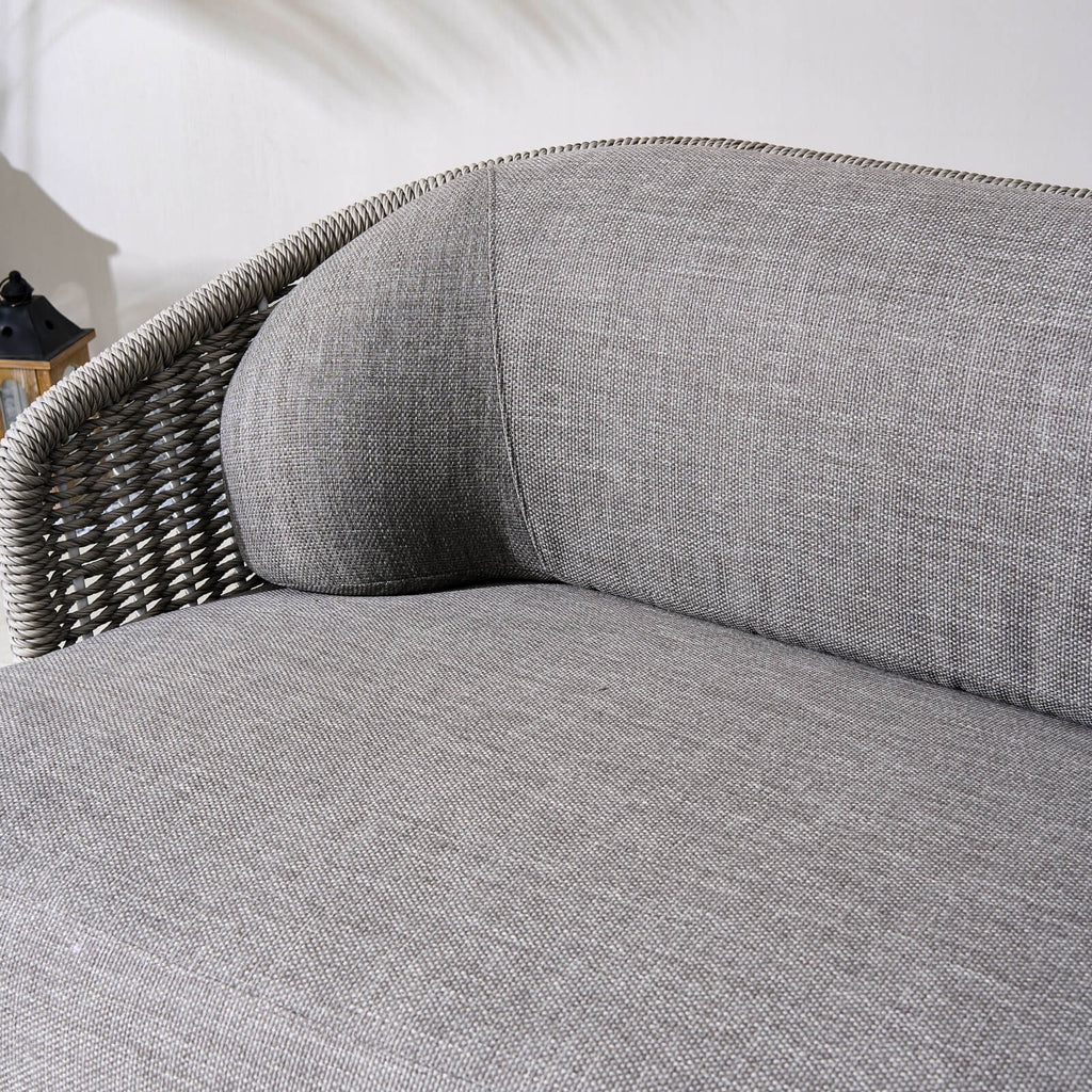 Numa - Style Kepler 2 - Seat Sofa (PJS - Kepler - RA1 - 2SS - GR1 - YT) - Direct Wicker