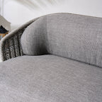 Numa - Style Kepler 2 - Seat Sofa (PJS - Kepler - RA1 - 2SS - GR1 - YT) - Direct Wicker