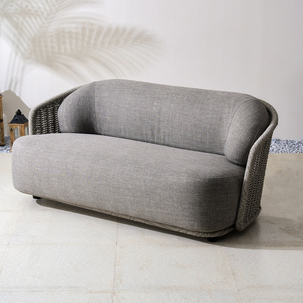 Numa - Style Kepler 2 - Seat Sofa (PJS - Kepler - RA1 - 2SS - GR1 - YT) - Direct Wicker