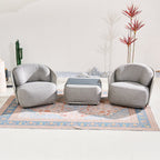 Numa - Style Kepler Footstool (PJS - Kepler - RA1 - FS - GR1 - YT) - Direct Wicker