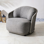 Numa - Style Kepler Single Sofa (PJS - Kepler - RA1 - SS - GR1 - YT) - Direct Wicker