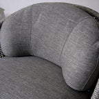 Numa - Style Kepler Single Sofa (PJS - Kepler - RA1 - SS - GR1 - YT) - Direct Wicker