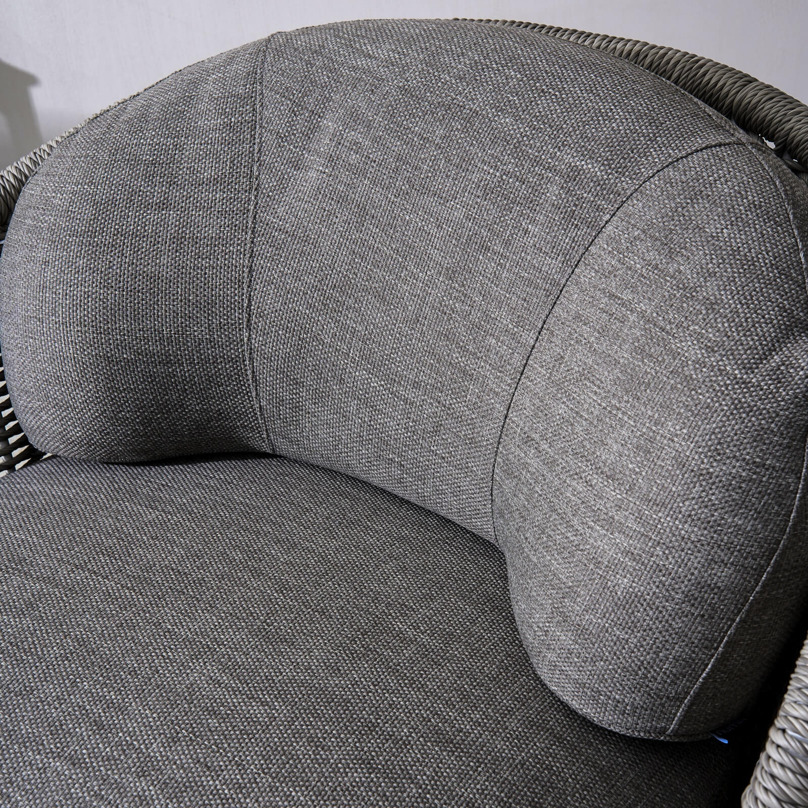Numa - Style Kepler Single Sofa (PJS - Kepler - RA1 - SS - GR1 - YT) - Direct Wicker