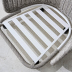Numa - Style Kepler Single Sofa (PJS - Kepler - RA1 - SS - GR1 - YT) - Direct Wicker