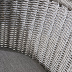 Numa - Style Kepler Single Sofa (PJS - Kepler - RA1 - SS - GR1 - YT) - Direct Wicker
