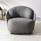 Numa - Style Kepler Single Sofa (PJS - Kepler - RA1 - SS - GR1 - YT) - Direct Wicker