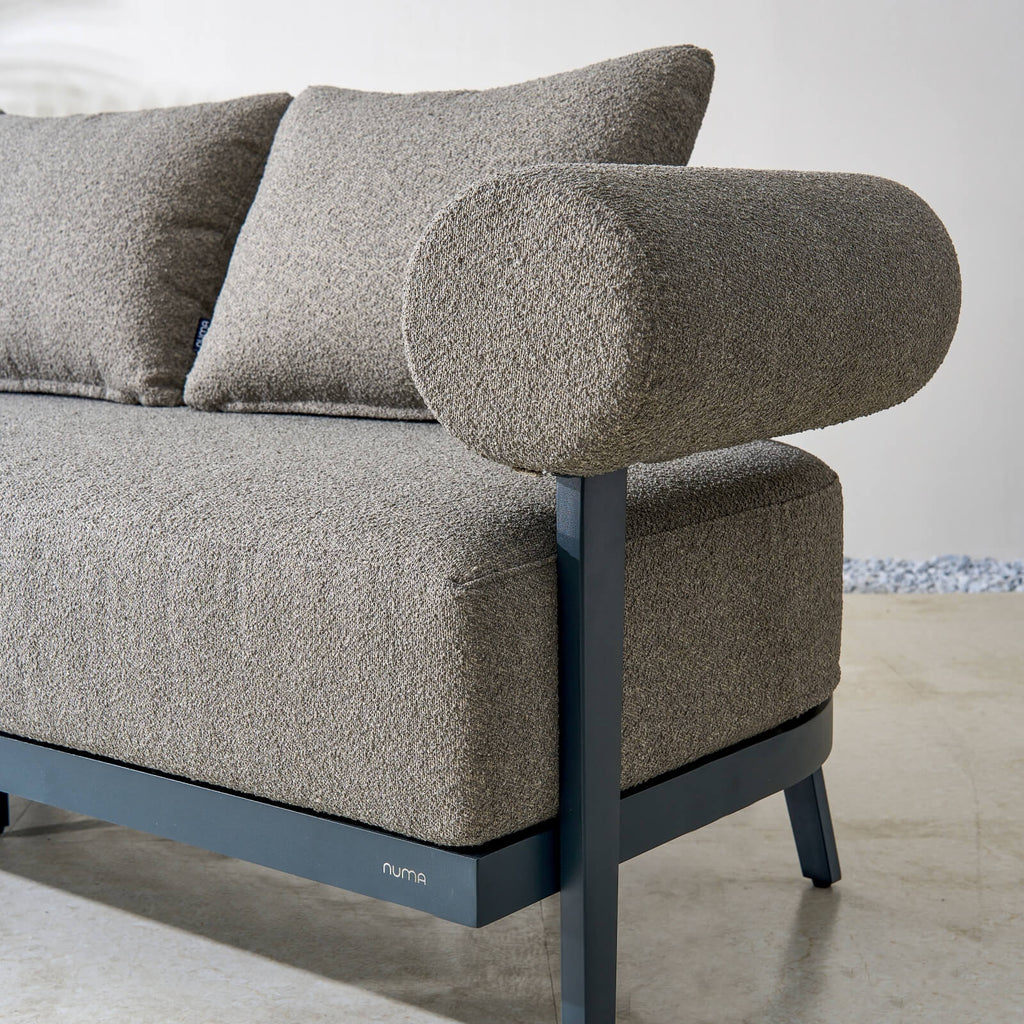 Numa - Style Malba 3 - Seat Sofa (PJS - Malba - A3 - 3SS - GR1 - YT) - Direct Wicker