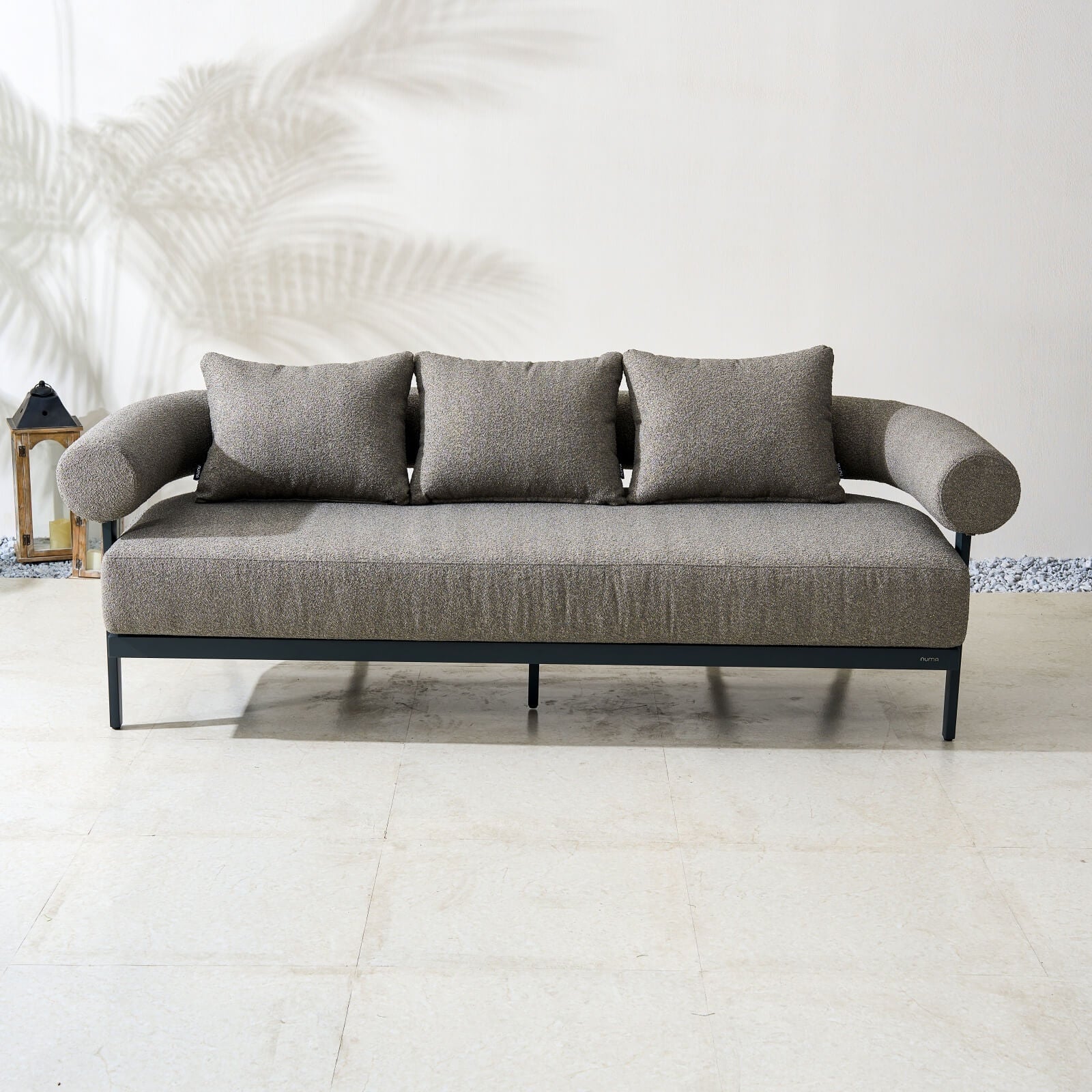 Numa - Style Malba 3 - Seat Sofa (PJS - Malba - A3 - 3SS - GR1 - YT) - Direct Wicker