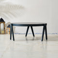 Numa - Style Malba Round Coffee Table (PJS - Malba - A3 - CT - GR - YT) - Direct Wicker