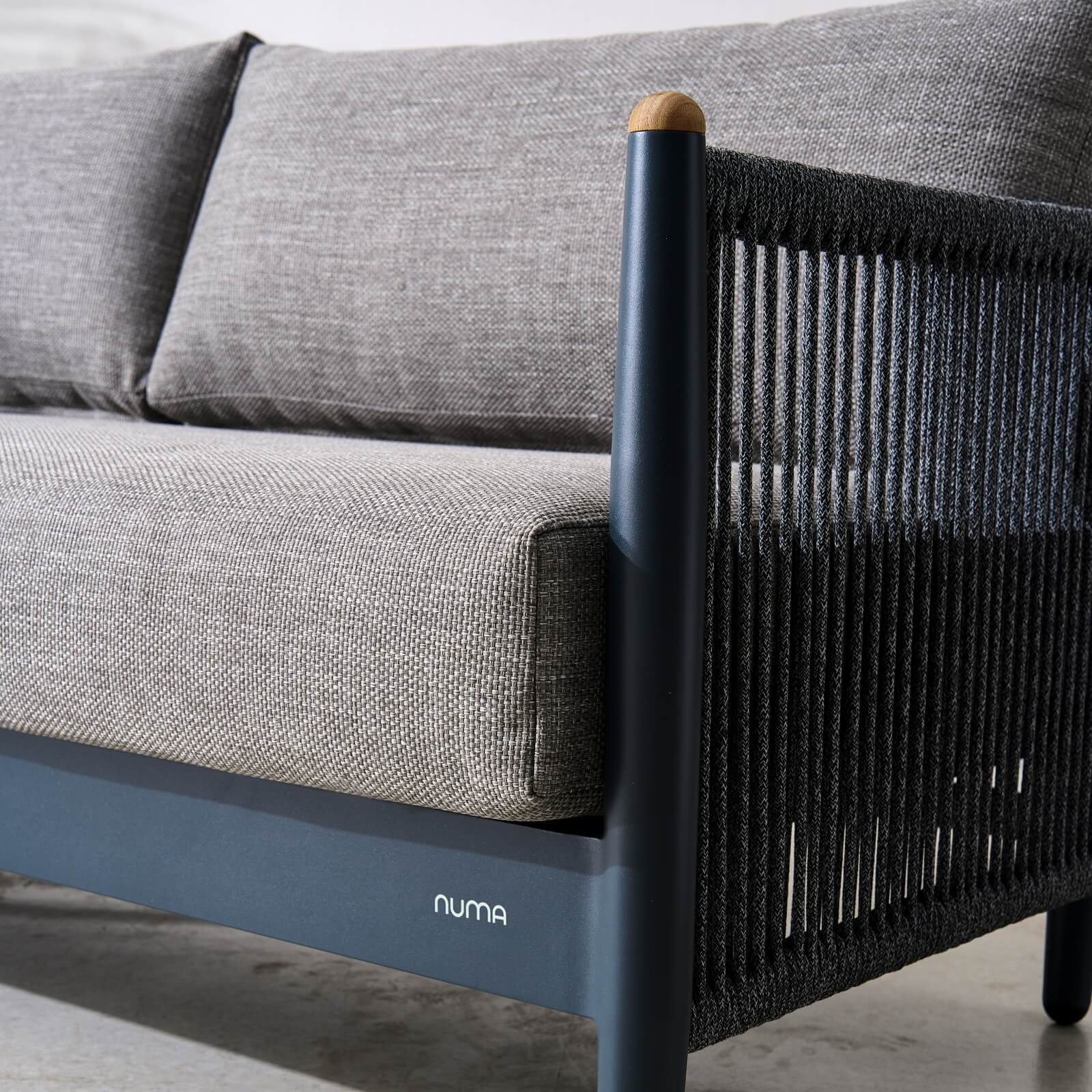 Numa - Style Nord 2 - Seat Sofa (PJS - Nord - A1 - 2SS - GR1 - MY) - Direct Wicker