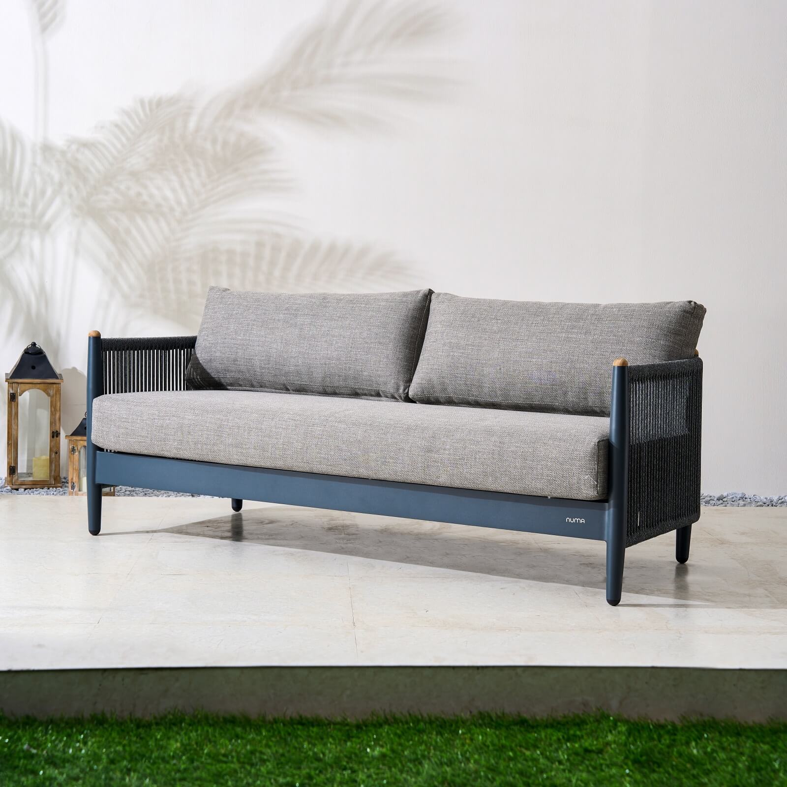 Numa - Style Nord 2 - Seat Sofa (PJS - Nord - A1 - 2SS - GR1 - MY) - Direct Wicker