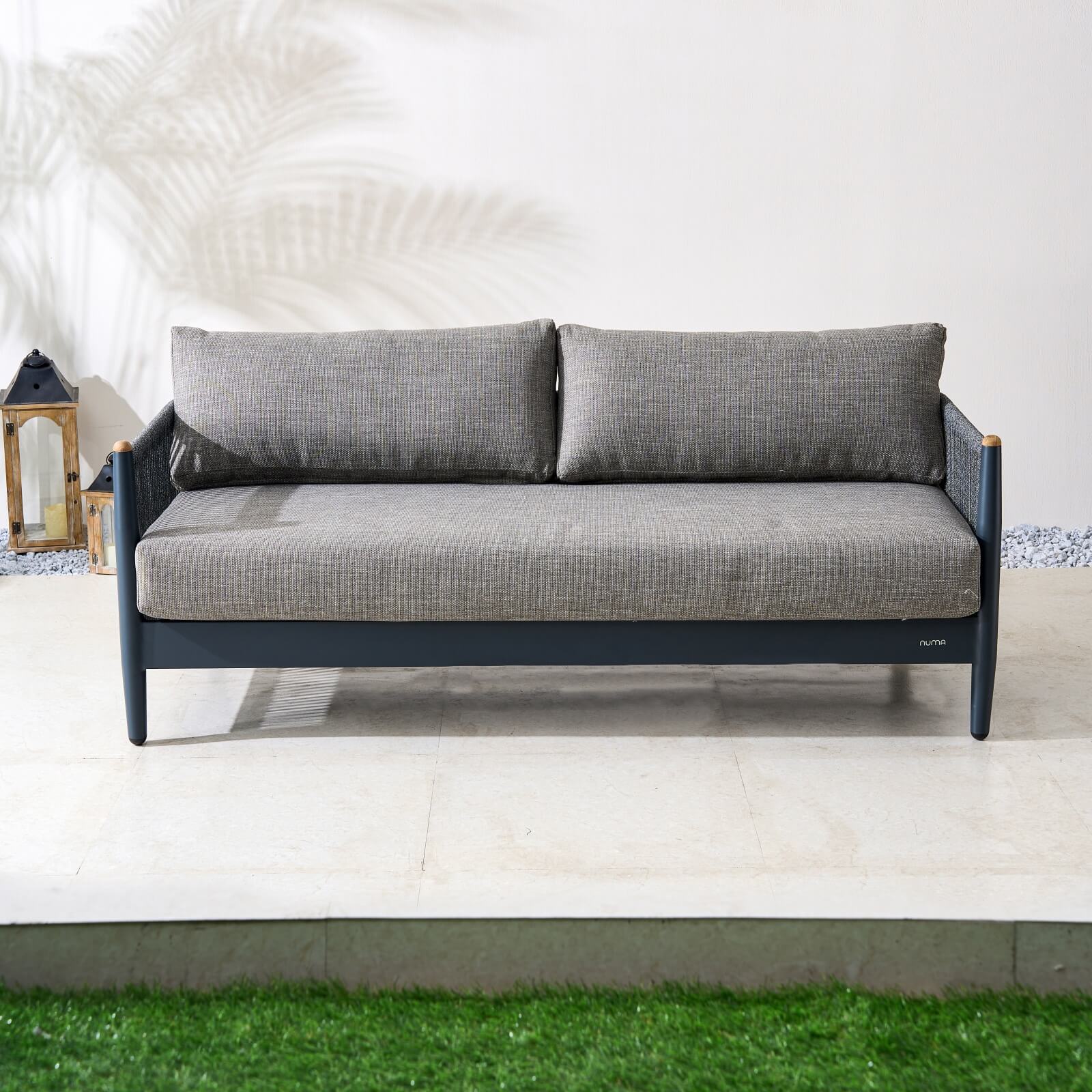 Numa - Style Nord 2 - Seat Sofa (PJS - Nord - A1 - 2SS - GR1 - MY) - Direct Wicker
