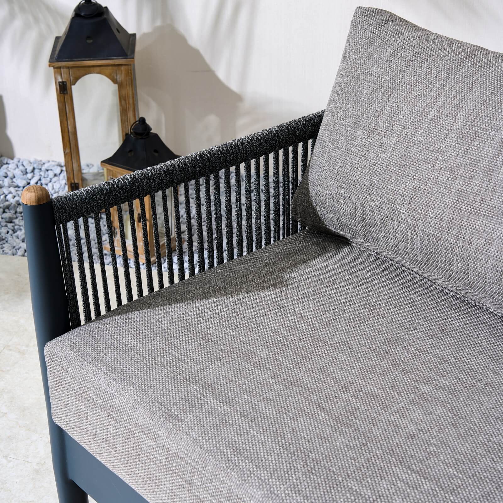 Numa - Style Nord 3 - Seat Sofa (PJS - Nord - A1 - 3SS - GR1 - MY) - Direct Wicker