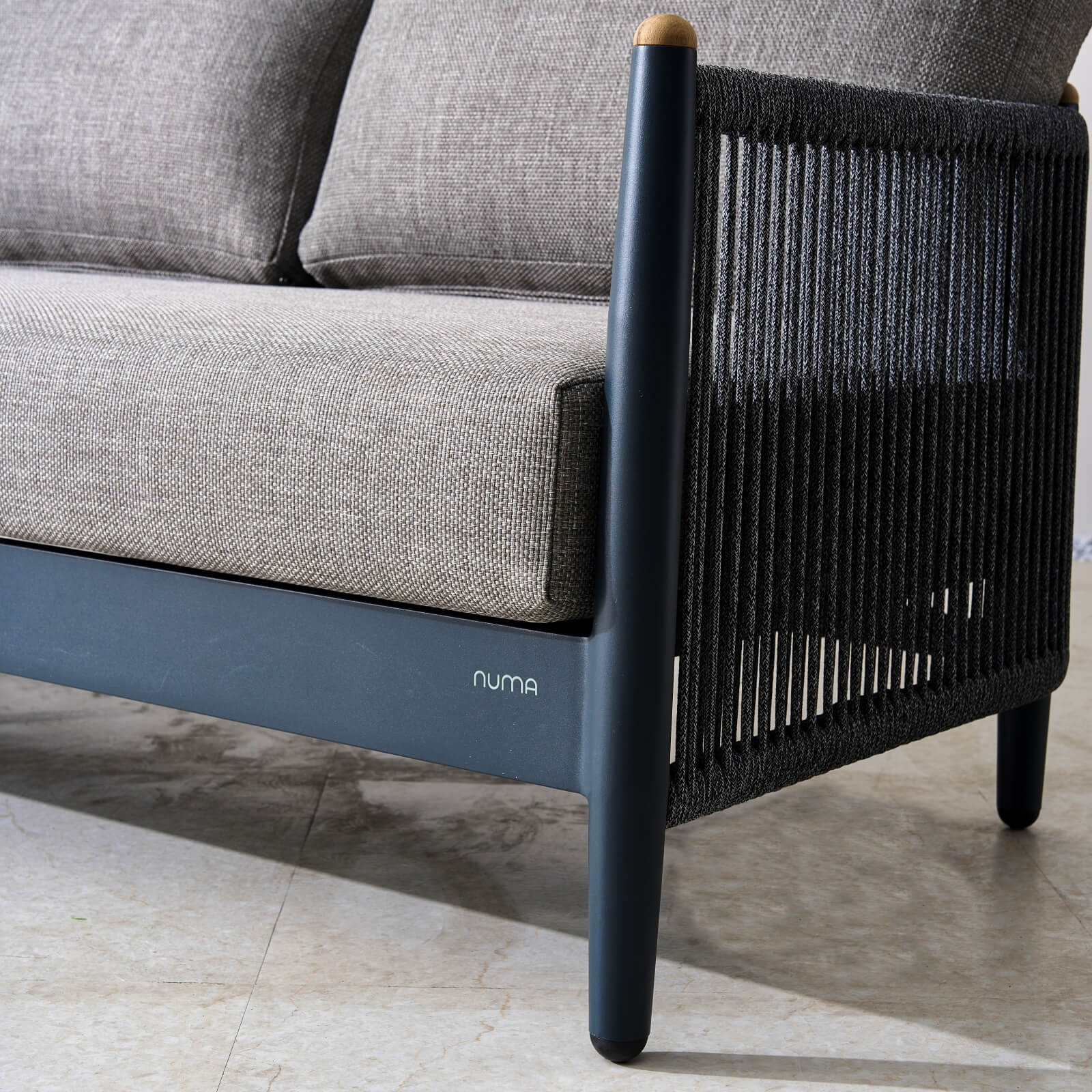 Numa - Style Nord 3 - Seat Sofa (PJS - Nord - A1 - 3SS - GR1 - MY) - Direct Wicker