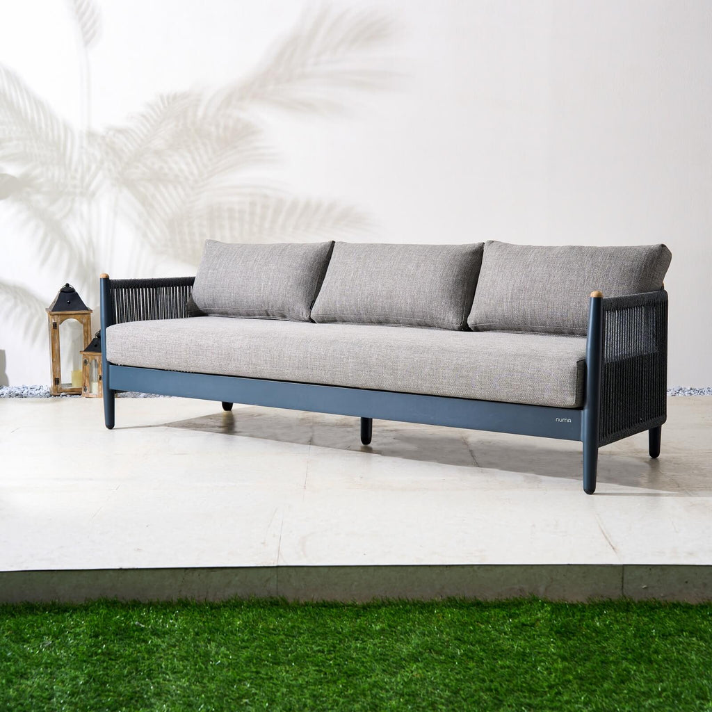 Numa - Style Nord 3 - Seat Sofa (PJS - Nord - A1 - 3SS - GR1 - MY) - Direct Wicker