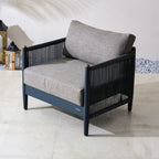 Numa-Style Nord 7-Seat Sofa Set with Rising Dining & Coffee Table (PJD-Nord-7S-SofaSet+RT-GR-YT) - Direct Wicker