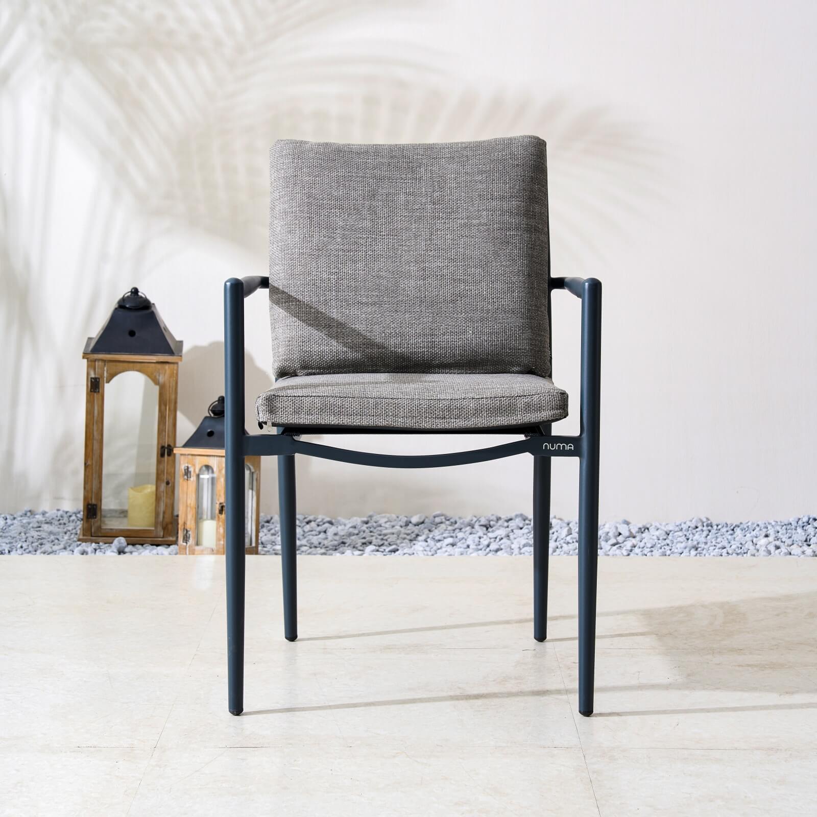 Numa - Style Nord Dining Chair - Set of 2 (PJC - Nord - A1 - DC - GR1 - MY) - Direct Wicker
