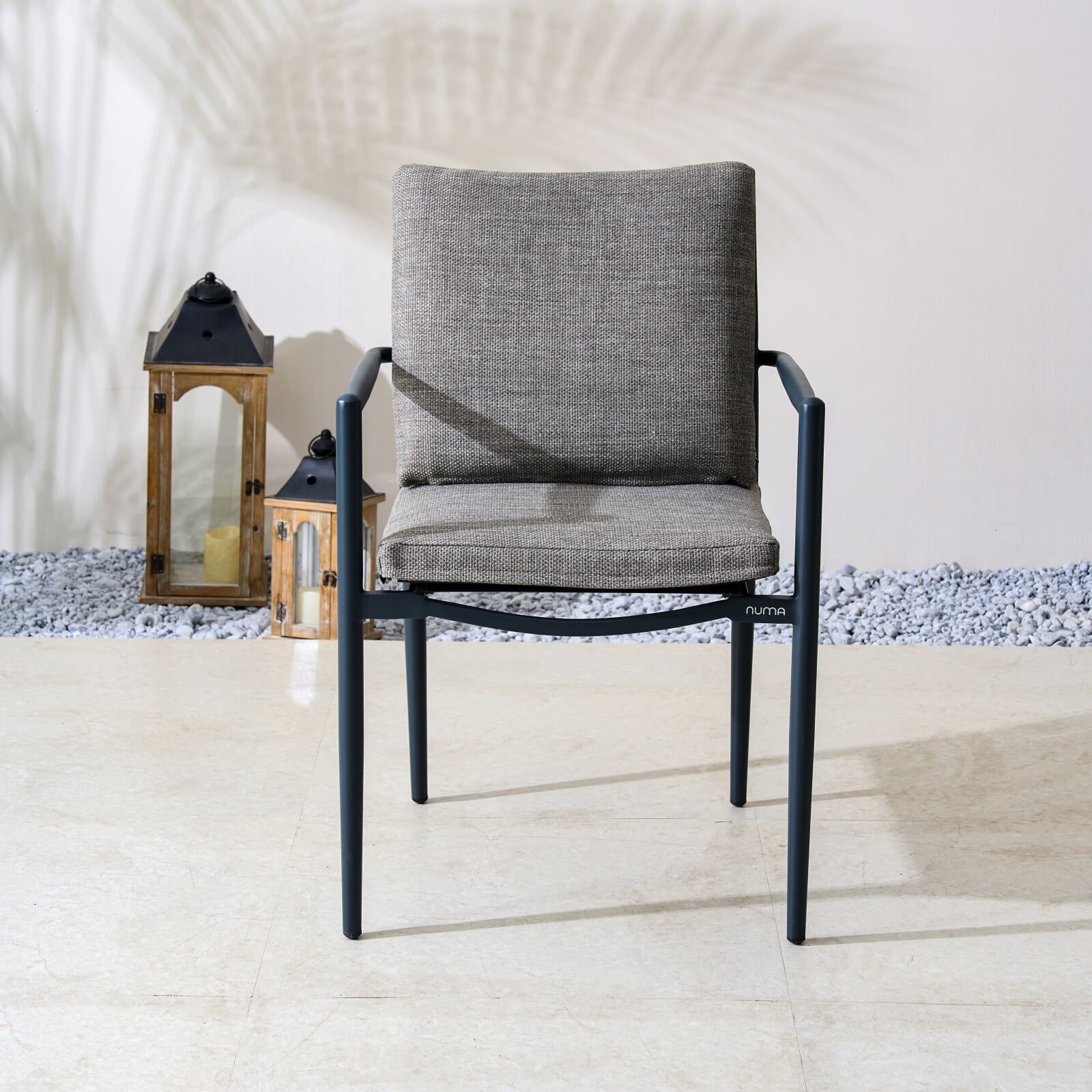 Numa - Style Nord Dining Chair - Set of 2 (PJC - Nord - A1 - DC - GR1 - MY) - Direct Wicker