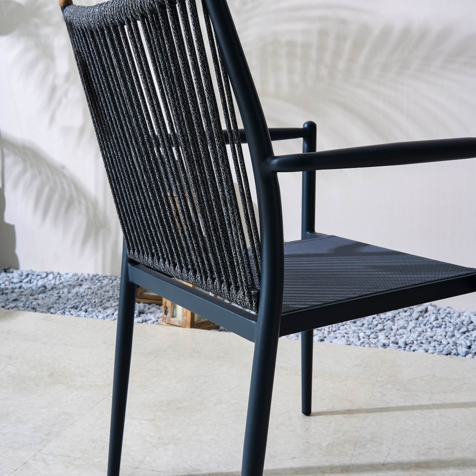 Numa - Style Nord Dining Chair - Set of 2 (PJC - Nord - A1 - DC - GR1 - MY) - Direct Wicker