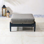 Numa - Style Nord Footstool (PJS - Nord - A1 - FS - GR1 - MY) - Direct Wicker