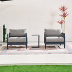 Numa - Style Nord Single Sofa (PJS - Nord - A1 - SS - GR1 - MY) - Direct Wicker