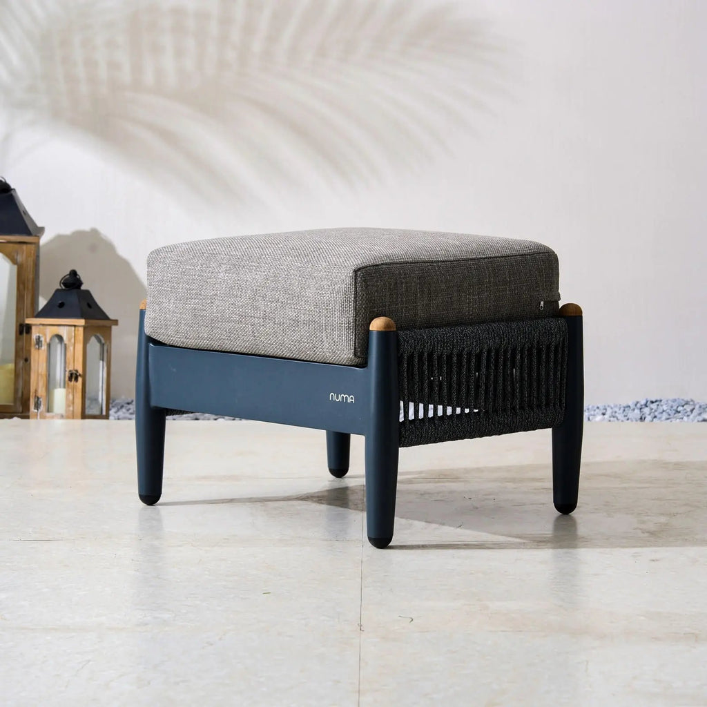 Numa - Style Nord Small Footstool – Set of 2 (PJS - Nord - A1 - SFS - GR1 - MY) - Direct Wicker