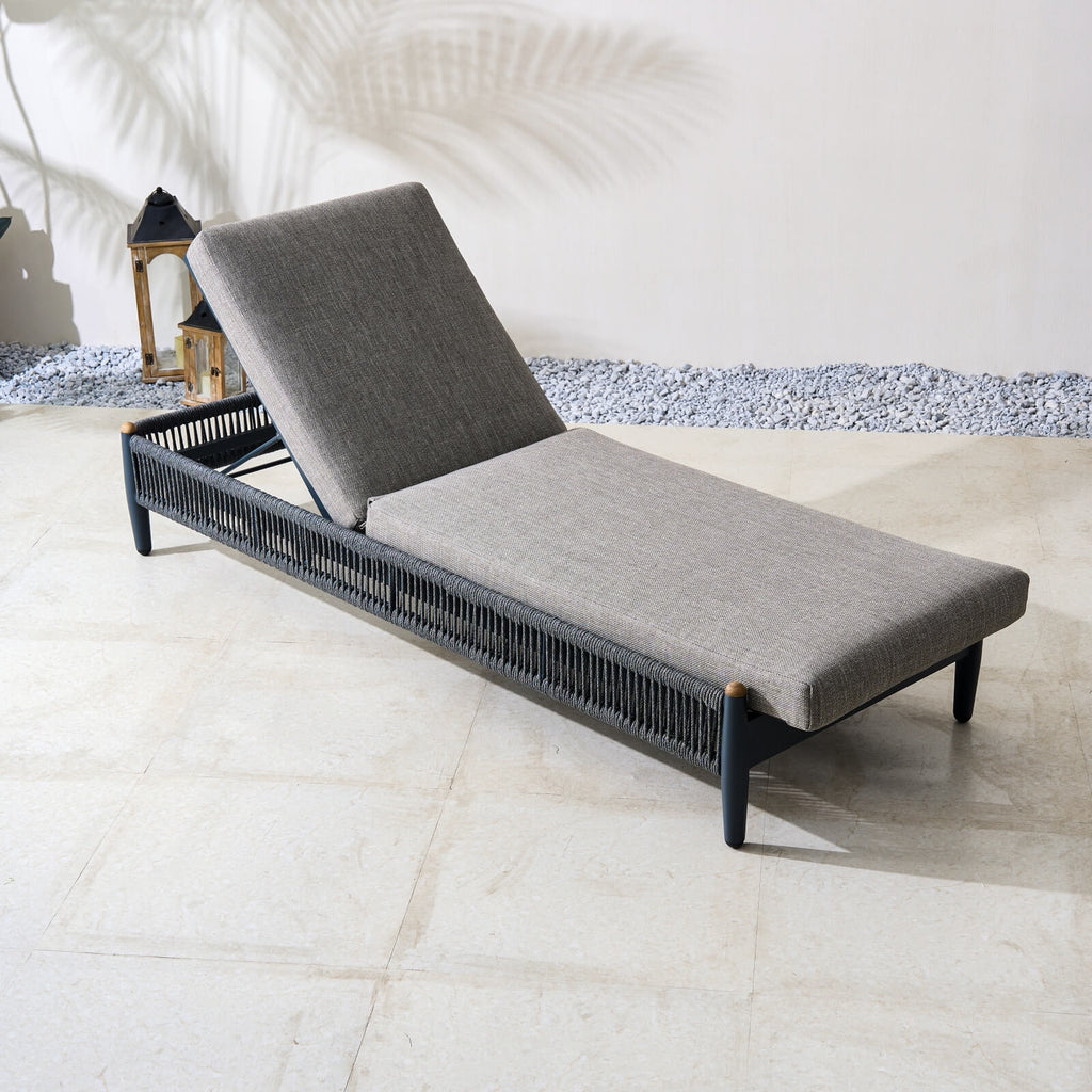 Numa - Style Nord Sun - Lounger (PJL - Nord - A1 - SL - GR1 - MY) - Direct Wicker