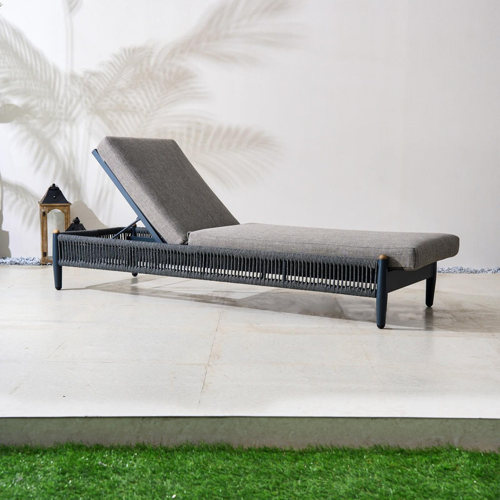 Numa - Style Nord Sun - Lounger (PJL - Nord - A1 - SL - GR1 - MY) - Direct Wicker