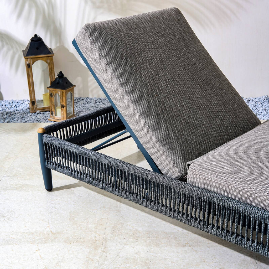 Numa - Style Nord Sun - Lounger (PJL - Nord - A1 - SL - GR1 - MY) - Direct Wicker