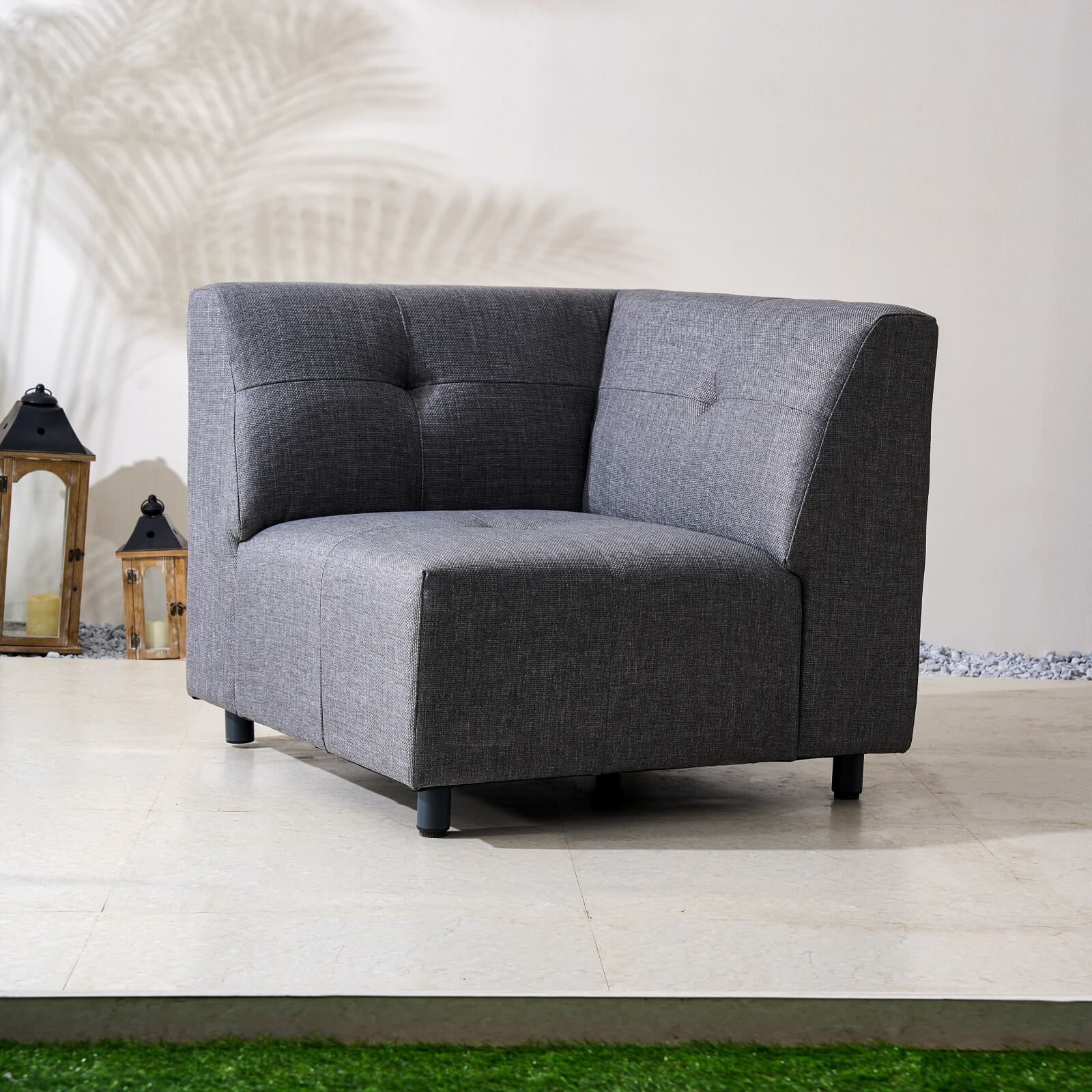 Numa - Style Tribeca Corner Sofa (PJS - Tribeca - FI - CS - GR3 - BM) - Direct Wicker