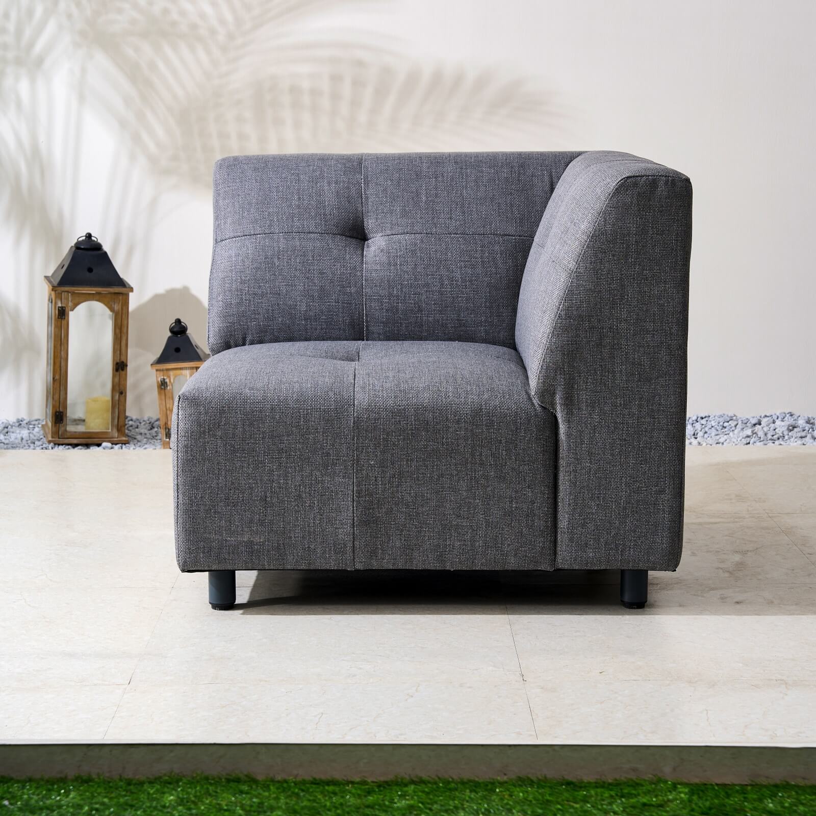 Numa - Style Tribeca Corner Sofa (PJS - Tribeca - FI - CS - GR3 - BM) - Direct Wicker