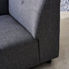 Numa - Style Tribeca Corner Sofa (PJS - Tribeca - FI - CS - GR3 - BM) - Direct Wicker