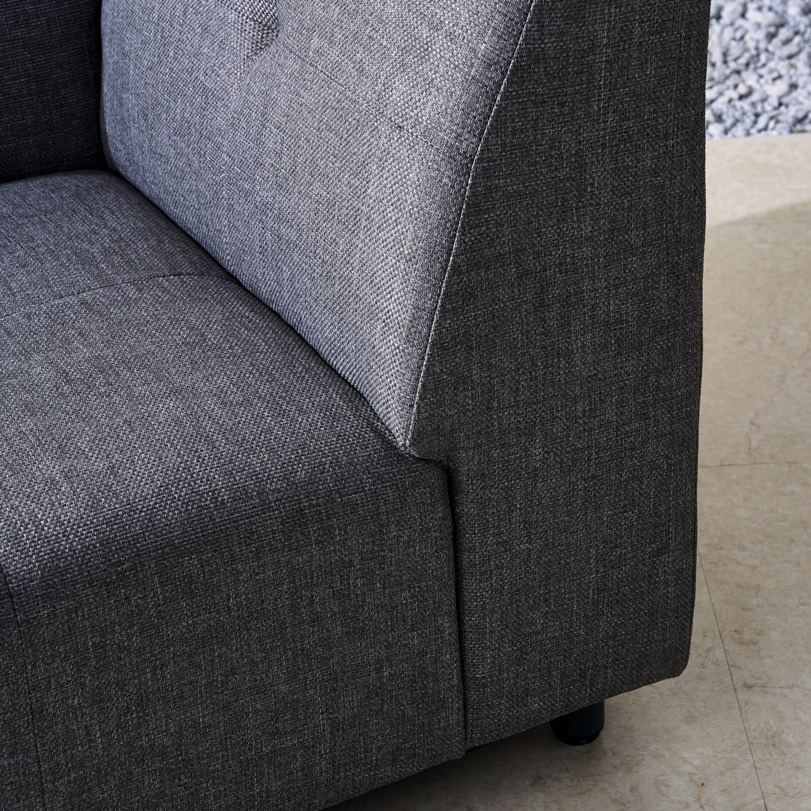 Numa - Style Tribeca Corner Sofa (PJS - Tribeca - FI - CS - GR3 - BM) - Direct Wicker