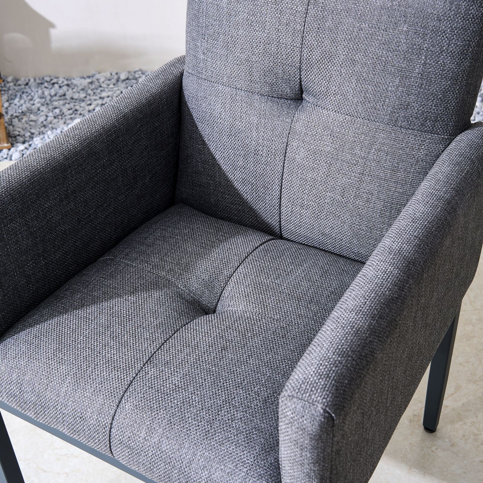 Numa - Style Tribeca Dining Chair – Set of 2 (PJC - Tribeca - F1 - DC - GR3 - BM) - Direct Wicker