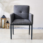 Numa - Style Tribeca Dining Chair – Set of 2 (PJC - Tribeca - F1 - DC - GR3 - BM) - Direct Wicker