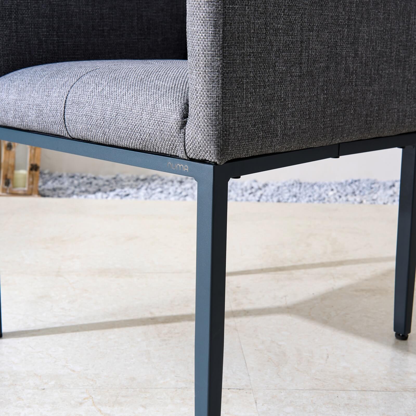 Numa - Style Tribeca Dining Chair – Set of 2 (PJC - Tribeca - F1 - DC - GR3 - BM) - Direct Wicker