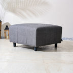 Numa - Style Tribeca Footstool (PJS - Tribeca - F1 - FS - GR3 - BM) - Direct Wicker