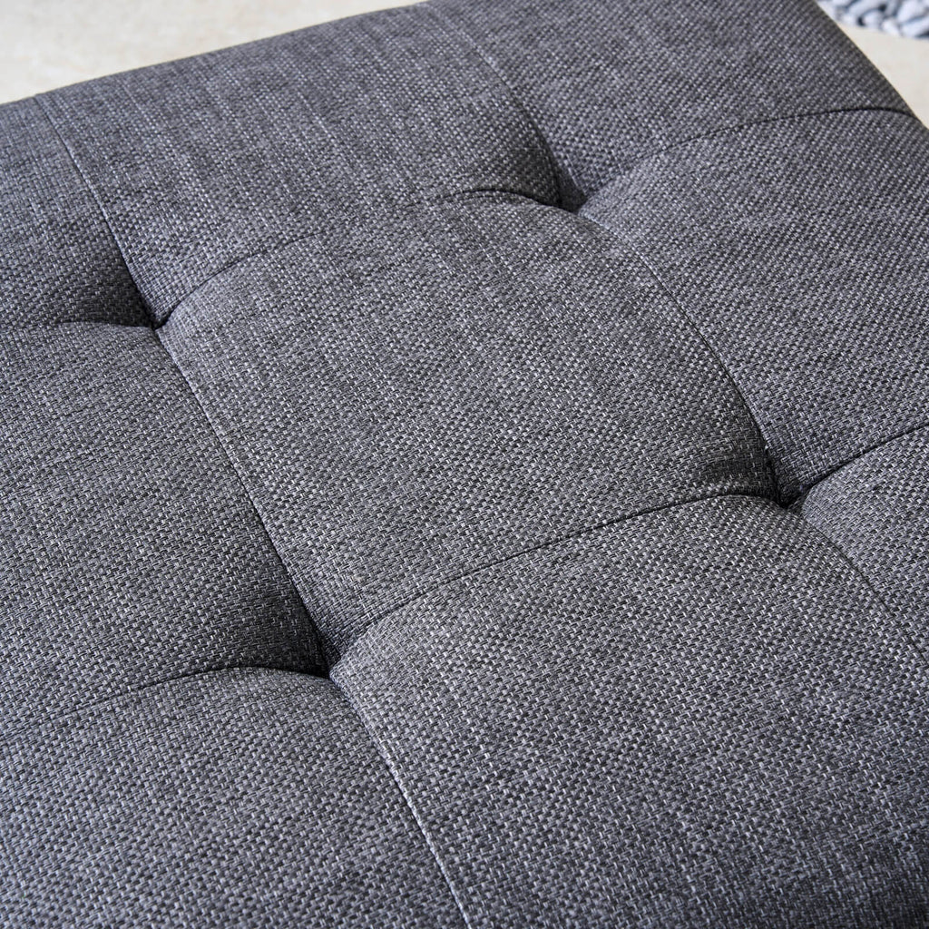 Numa - Style Tribeca Footstool (PJS - Tribeca - F1 - FS - GR3 - BM) - Direct Wicker