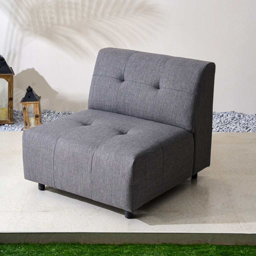 Numa - Style Tribeca Middle Sofa (PJS - Tribeca - F1 - MS - GR3 - BM) - Direct Wicker