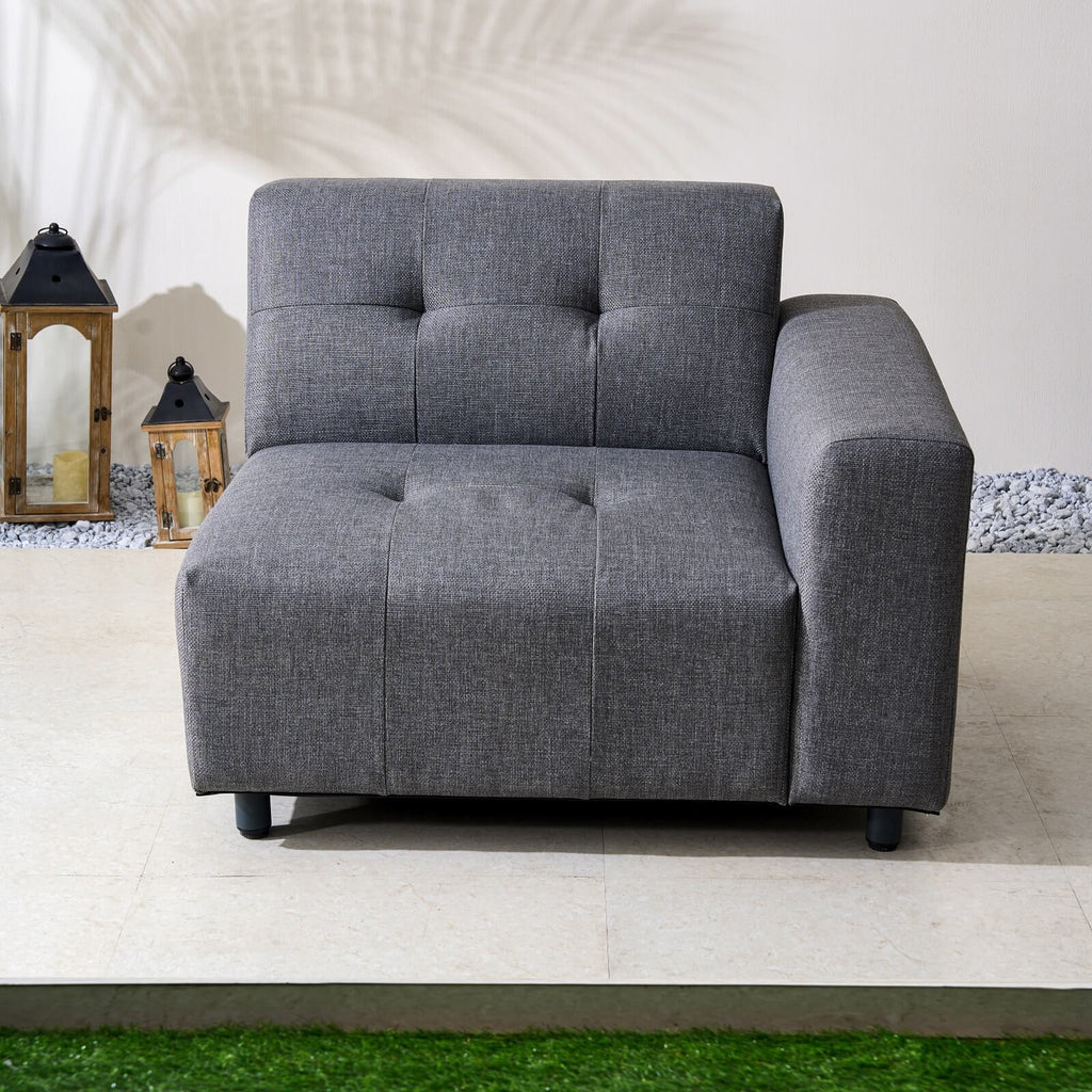 Numa - Style Tribeca Right & Left Arm Sofa (PJS - Tribeca - F1 - RLA - GR3 - BM) - Direct Wicker