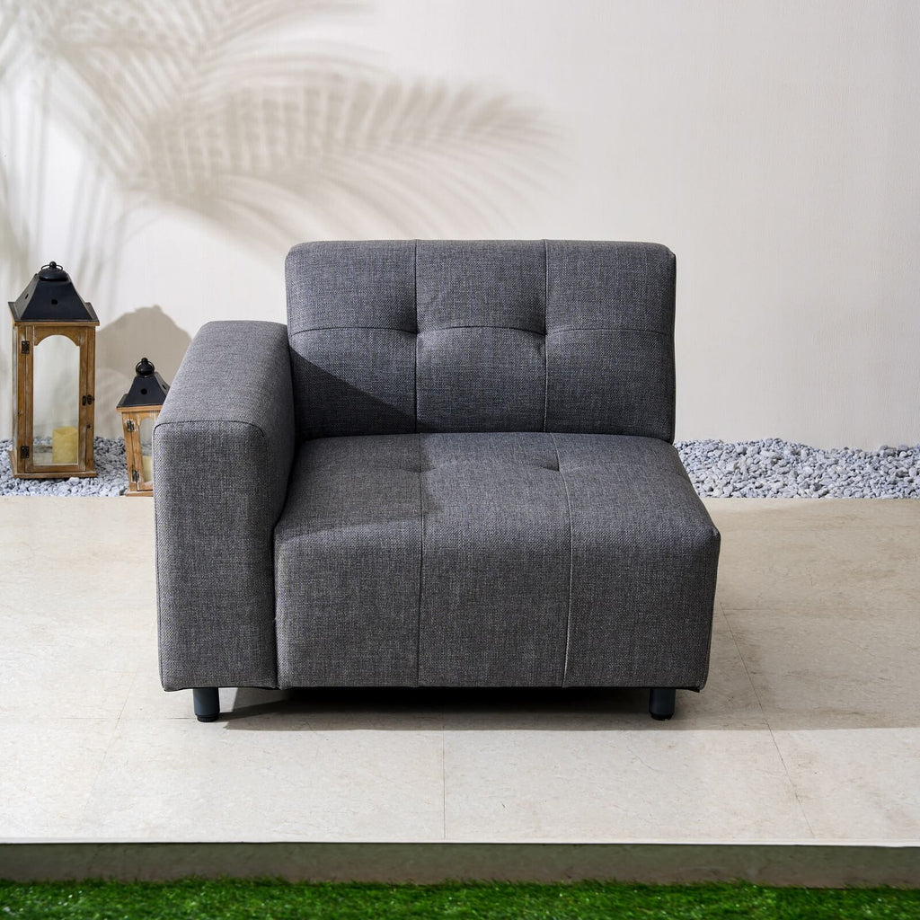 Numa - Style Tribeca Right & Left Arm Sofa (PJS - Tribeca - F1 - RLA - GR3 - BM) - Direct Wicker