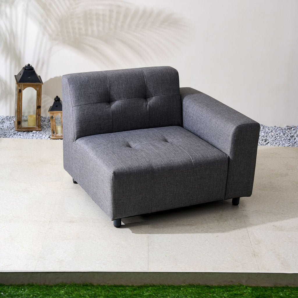Numa - Style Tribeca Right & Left Arm Sofa (PJS - Tribeca - F1 - RLA - GR3 - BM) - Direct Wicker