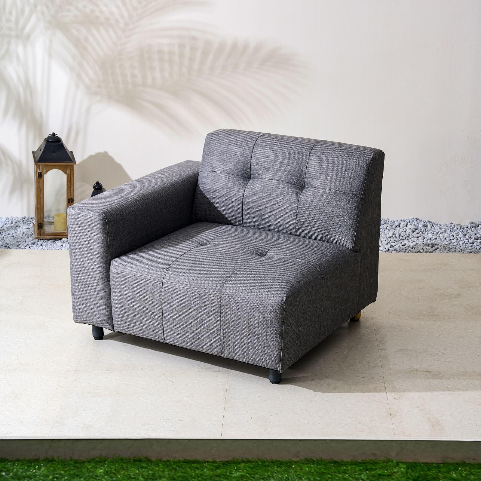 Numa - Style Tribeca Right & Left Arm Sofa (PJS - Tribeca - F1 - RLA - GR3 - BM) - Direct Wicker